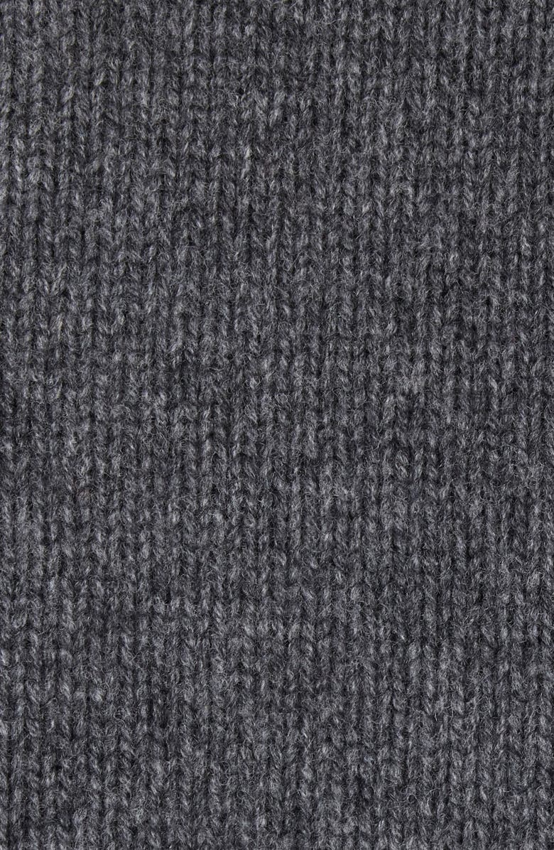 Isabel Marant Leandra Merino Wool & Cashmere Sweater, Alternate, color, Anthracite