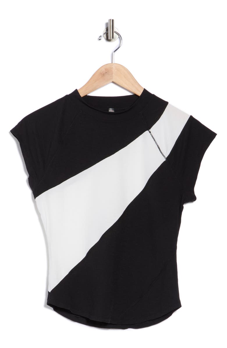 Free People FP Movement Tempo Colorblock Performance T-Shirt, Alternate, color,