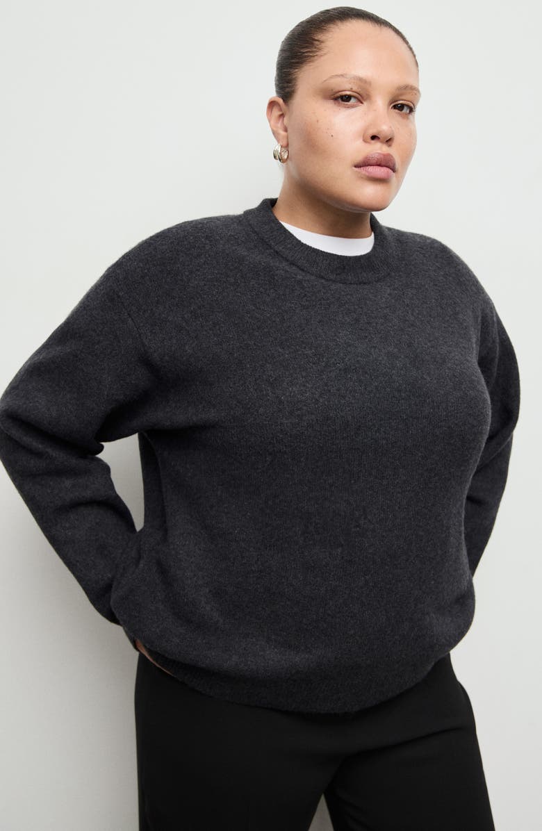 MANGO Mariano Sweater, Alternate, color, Charcoal