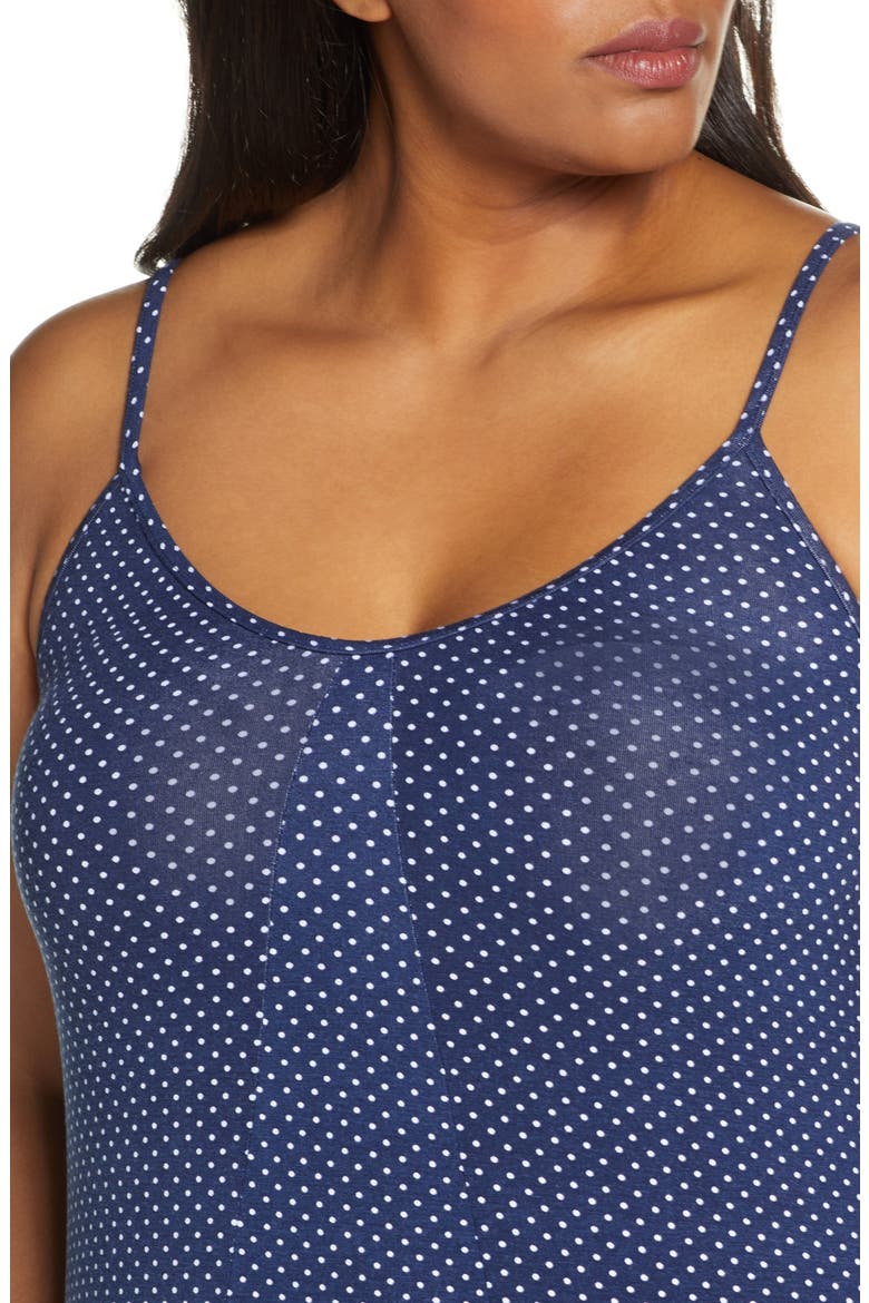 Loveapella Maxi Slipdress, Alternate, color, NAVY/ IVORY