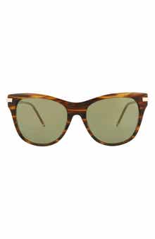 56mm Cat Eye Sunglasses