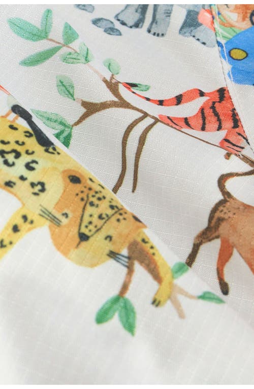 Next Kids' Safari Water-resistant Hooded Jacket In Neutral