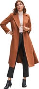 Jessica London Trapeze Wool-Blend Coat
