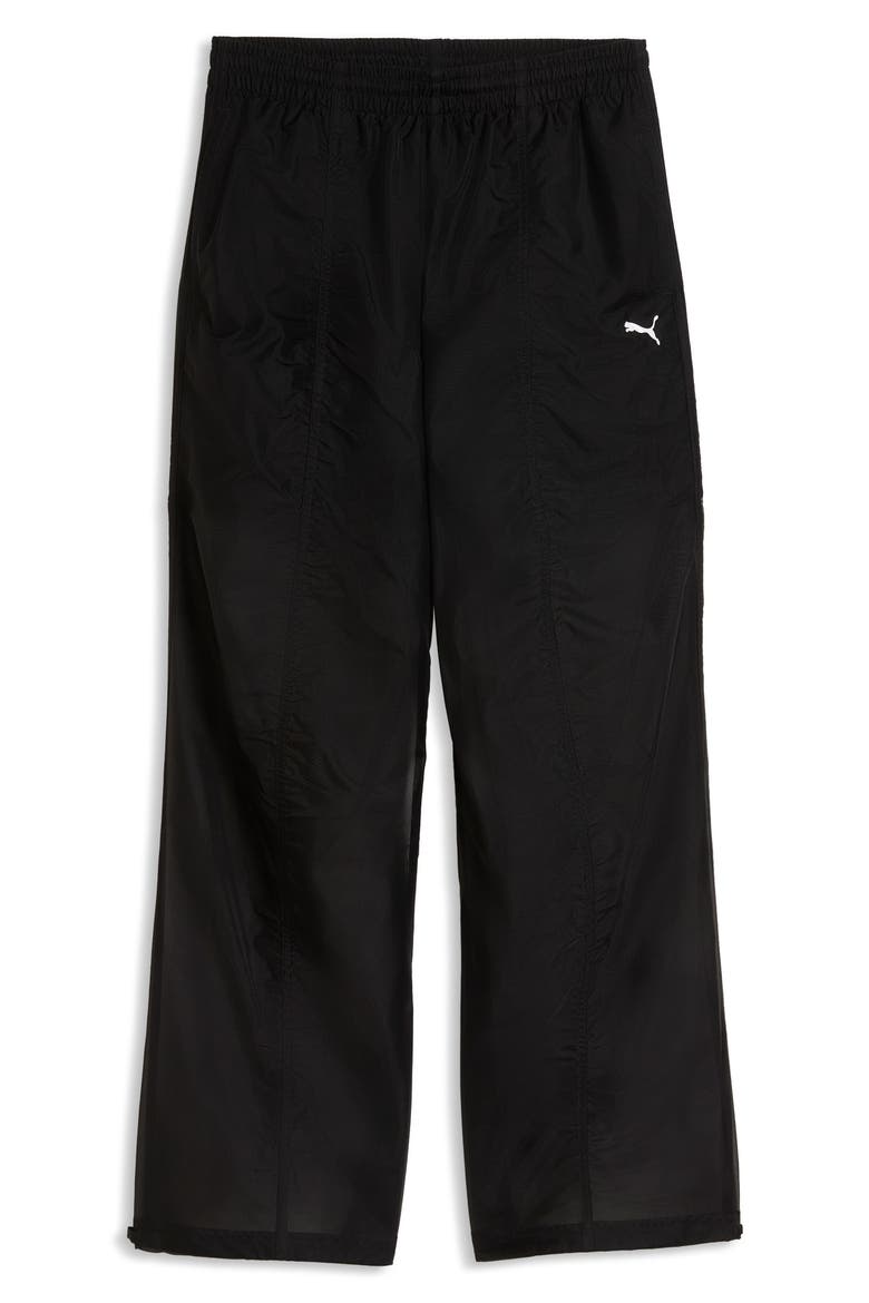 Dare To Woven Track Pants, Alternate, color, PUMA BLACK