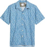 Paul Smith London Casual Fit Organic Cotton Camp Shirt