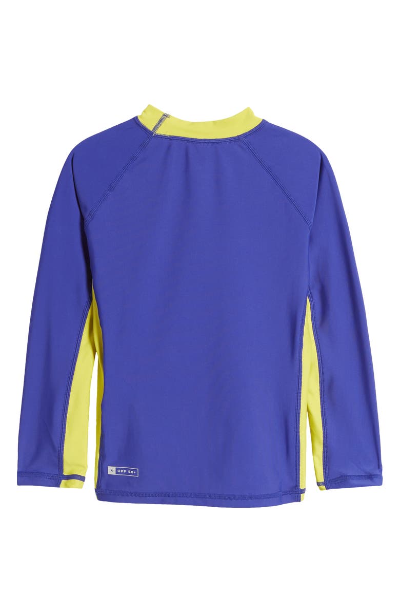 Rip Curl Kids' Tube Turtle UV Long Sleeve Performance Rashguard, Alternate, color, Wild Berry