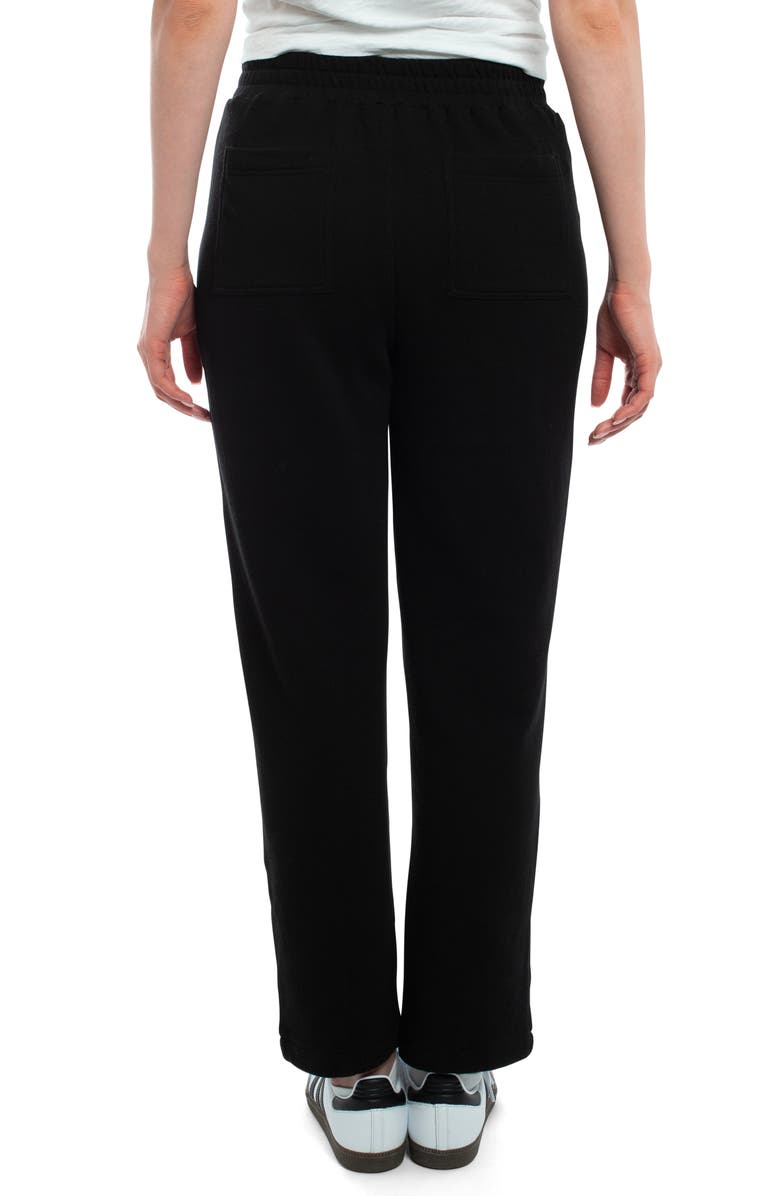 WILT Clothing Relaxed Pant with Elastic Waist, Alternate, color, Black