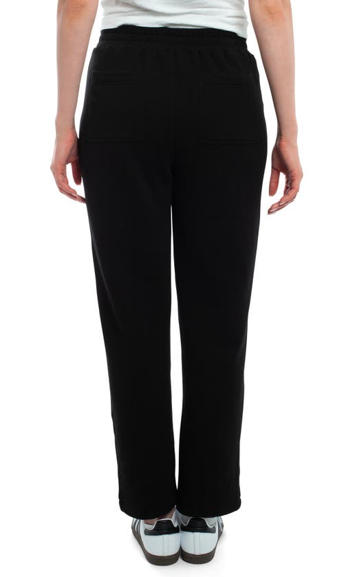 Wilt Clothing Relaxed Pant With Elastic Waist In Black