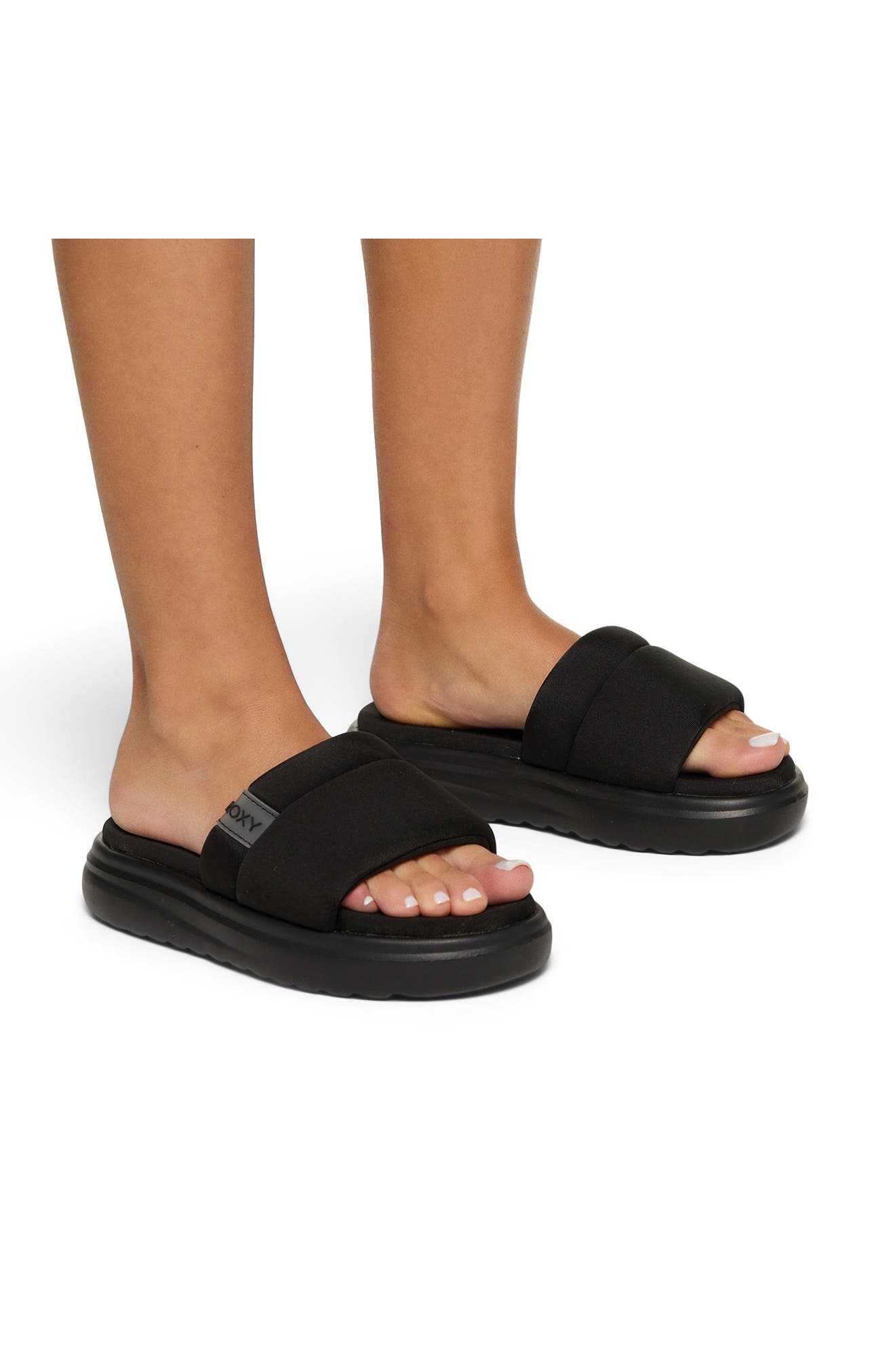 Roxy Gelato Lux Slide Sandal, Alternate, color, 