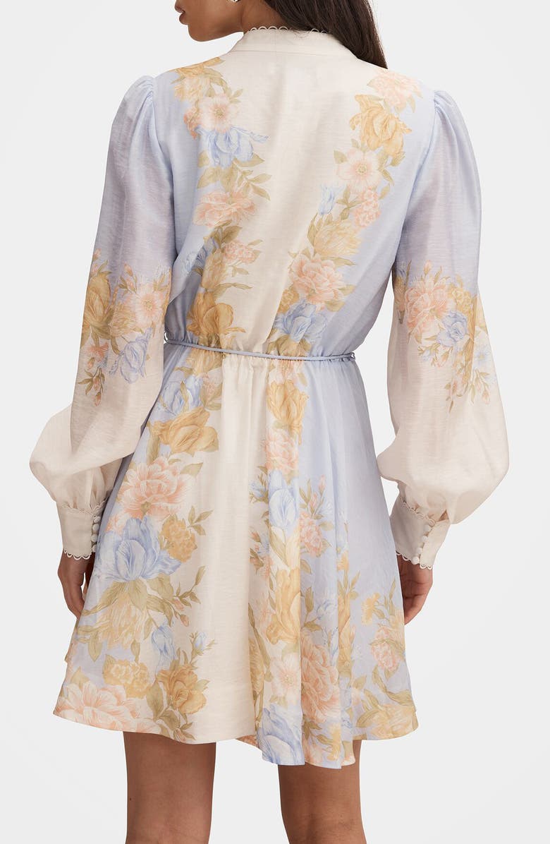 Ever New Shyla Floral Long Sleeve Dress, Alternate, color, 