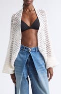 Balmain Dentelle Batwing Cardigan