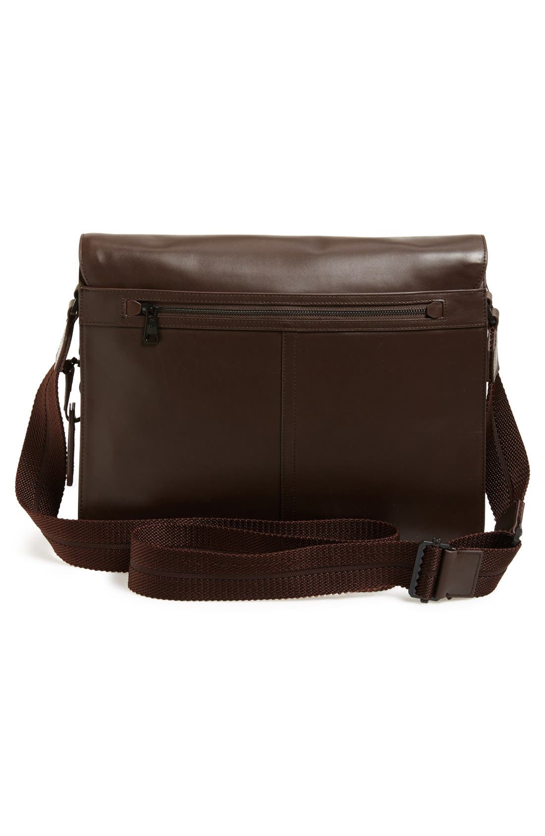 Vince Camuto 'Tolve' Leather Messenger Bag, Alternate, color, 