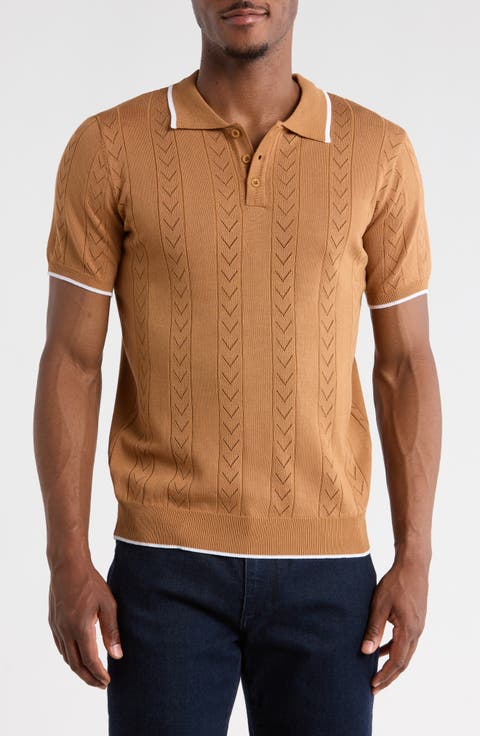 Slim Fit Polo Sweater