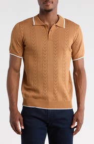 T.R. PREMIUM Slim Fit Polo Sweater