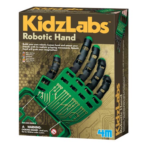 Kidzlabs Robotic Hand DIY Mechanical Robot Science STEM Kit