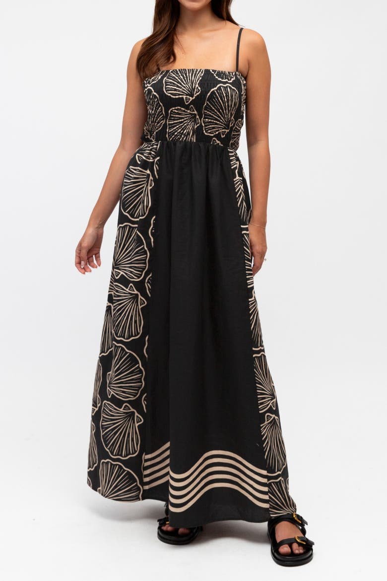 Alana Maxi Dress, Alternate, color, Black