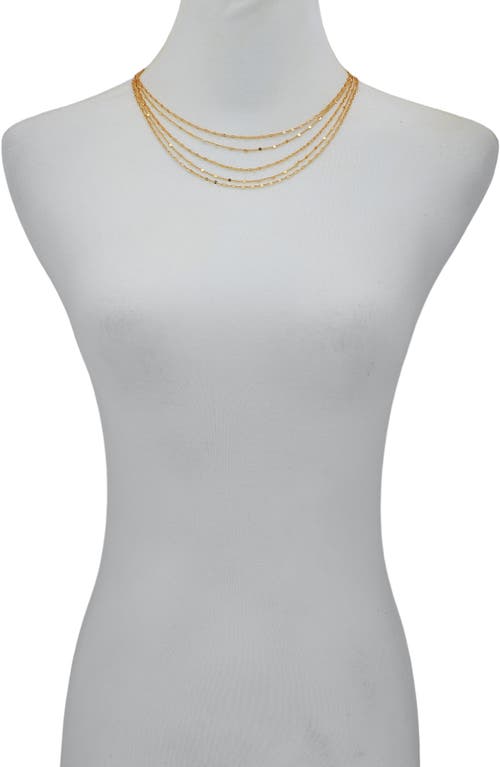 Vince Camuto Multi-strand Necklace In Brown