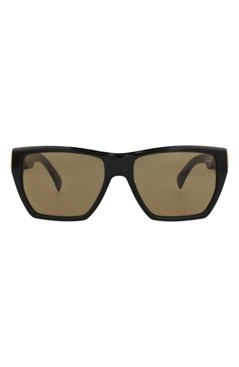 56mm Square Sunglasses