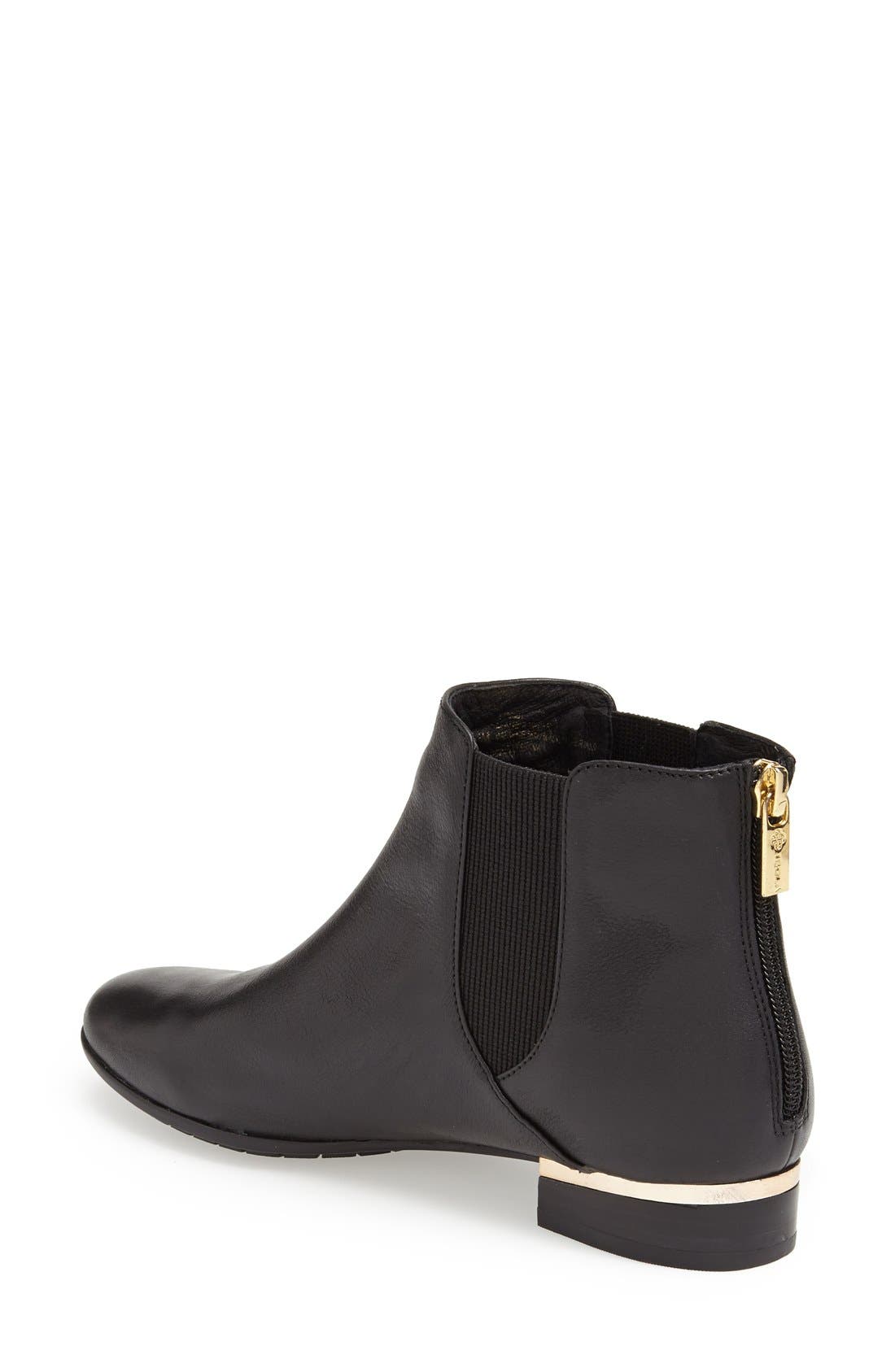 'Abril' Chelsea Boot, Alternate, color, BLACK
