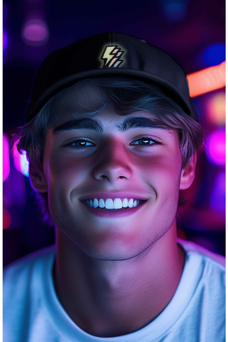 Lightning Cap, Alternate, color, Black
