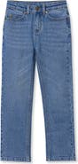 Lands' End Boys 5 Pocket Iron Knee Lined Jeans