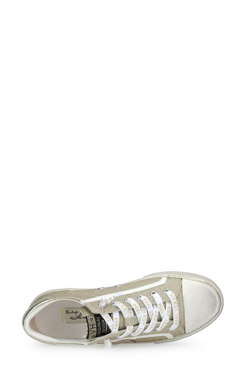 Vintage Havana Alive Camo Sneaker In Matt Gold