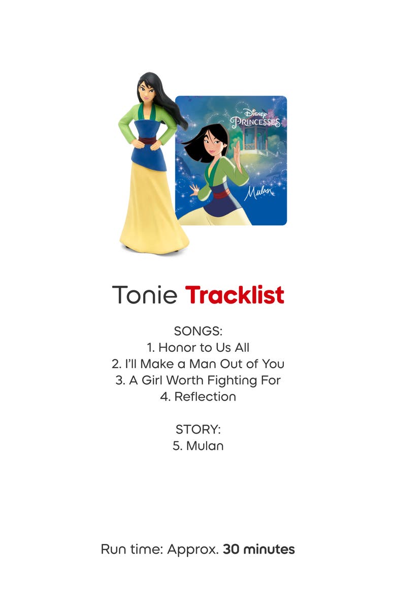 tonies Disney<sup>®</sup> 4-Pack Princess Characters, Alternate, color, Multi