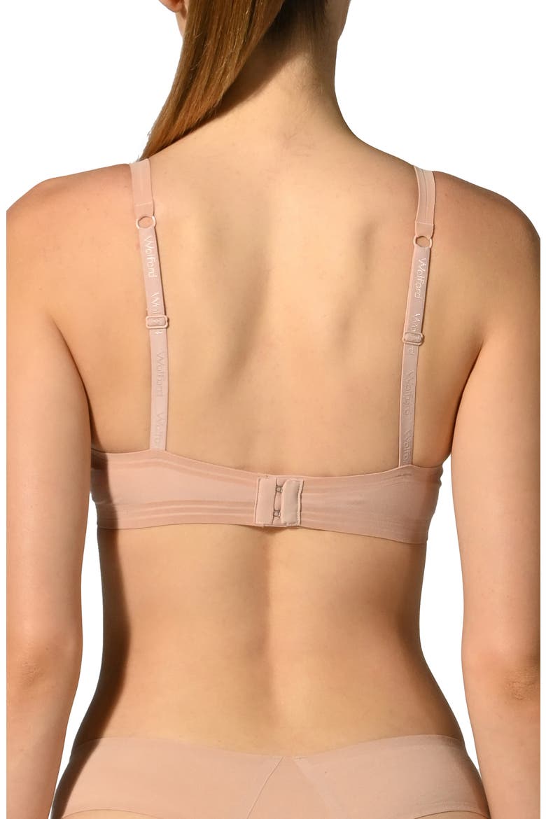 Contour Skin 3W Wireless Bra, Alternate, color, ROSE