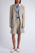 Bottega Veneta Prince of Wales Wool Blazer