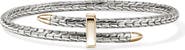 John Hardy Spear Flex Cuff, Sterling Silver, 14K Gold