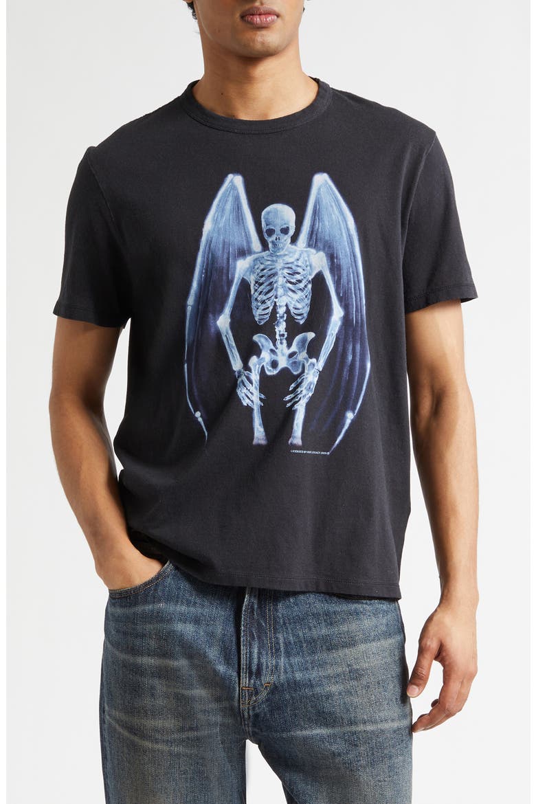New Box Cotton Graphic T-Shirt, Main, color, FALLEN ANGEL PRINT
