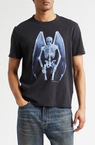 OUR LEGACY New Box Cotton Graphic T-Shirt
