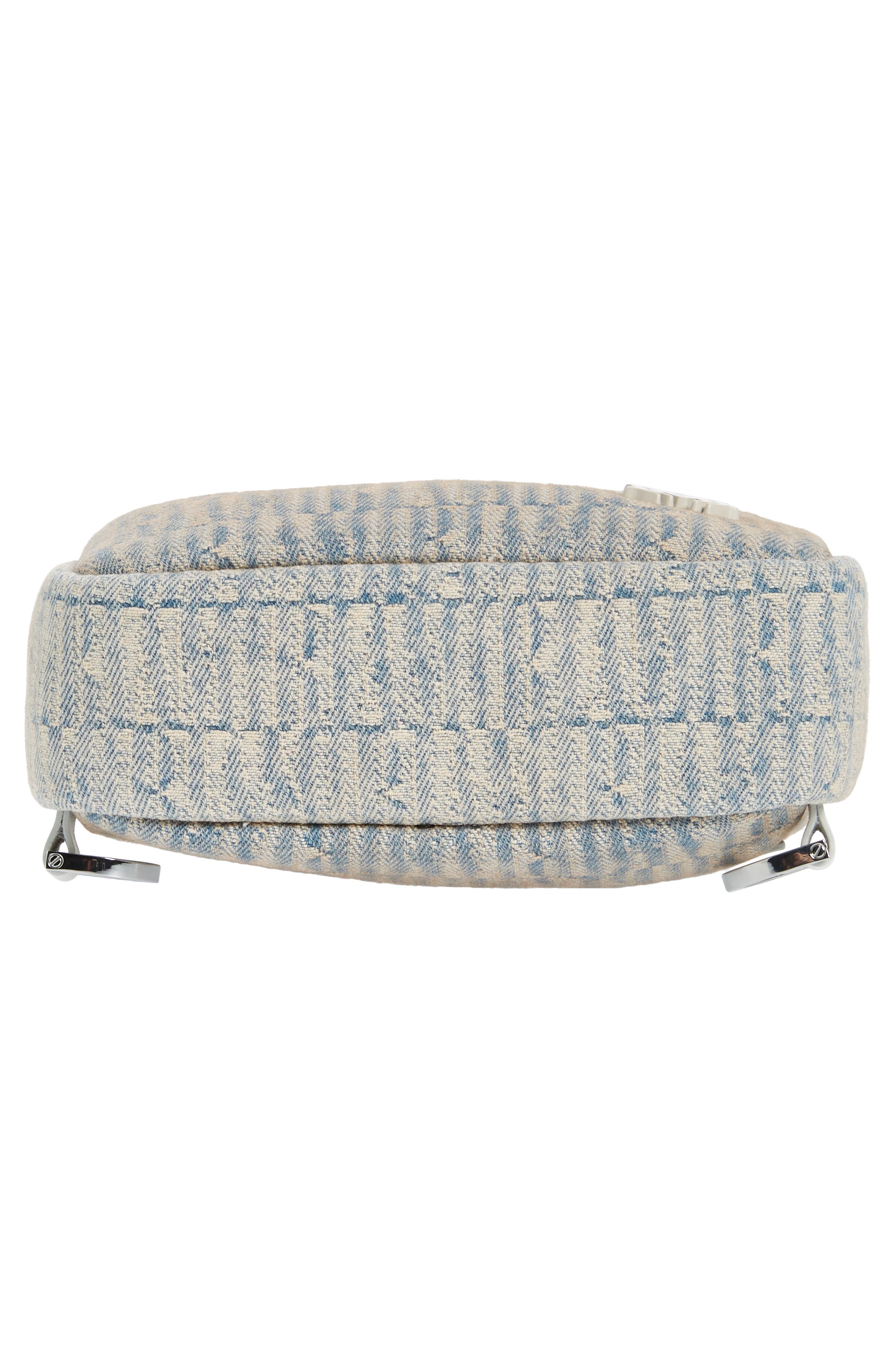 Logo Jacquard Denim Sling Bag, Alternate, color, CLAY INDIGO