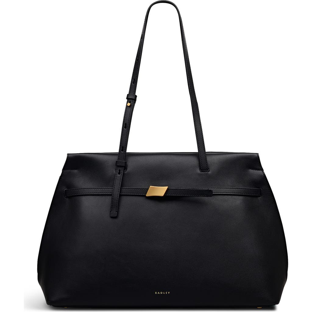 Radley The Christina Medium Ziptop Shoulder Bag In Black