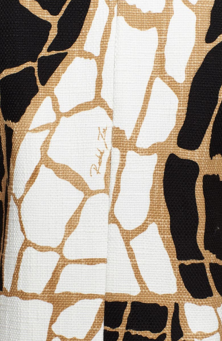 Rachel Zoe 'Landon' Giraffe Print Dress, Alternate, color, 