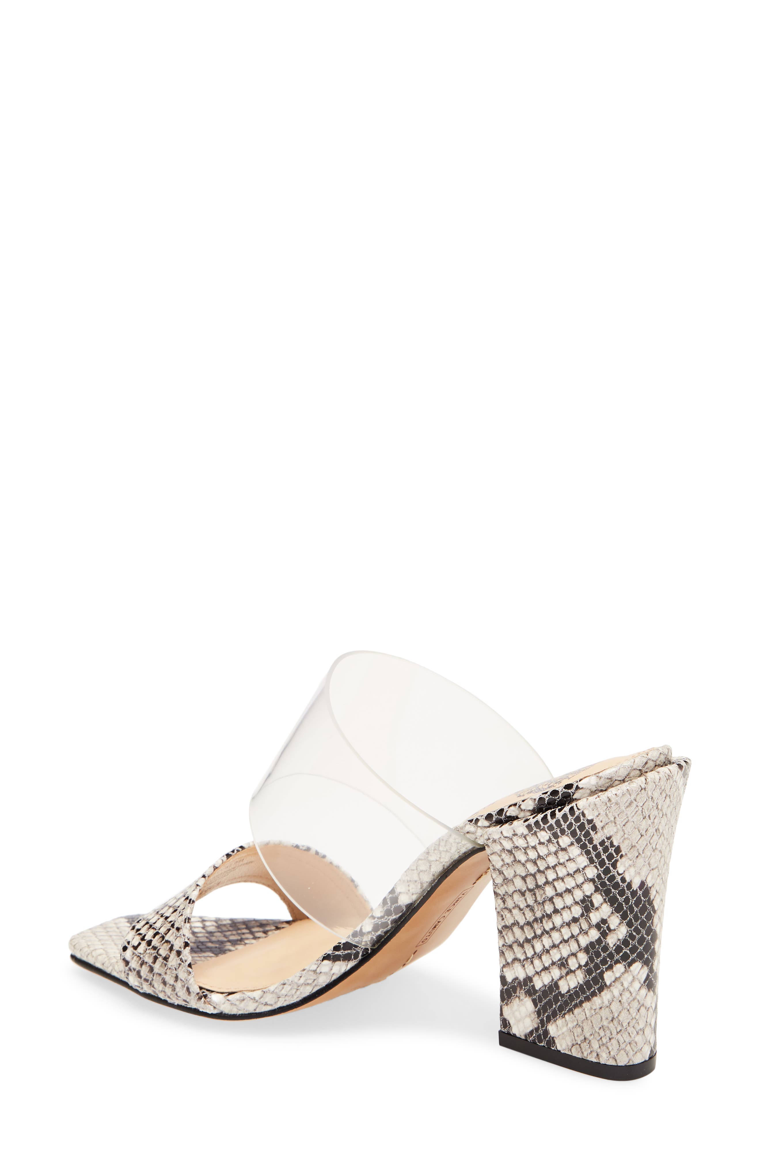 Felima Two-Strap Sandal, Alternate, color, BLACK/ WHITE