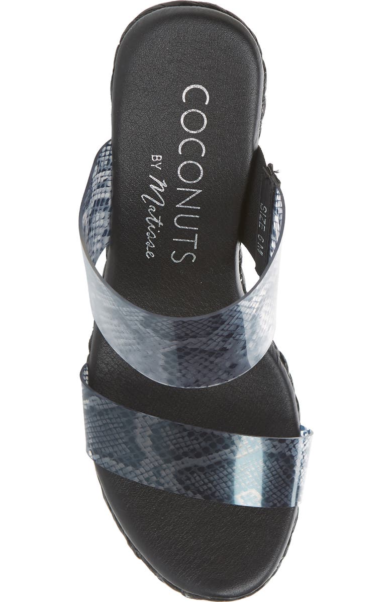 Coconuts by Matisse Bungalow Wedge Slide Sandal, Alternate, color,