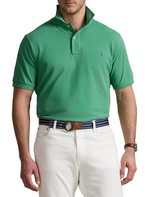 Big & Tall Mesh Polo Shirt