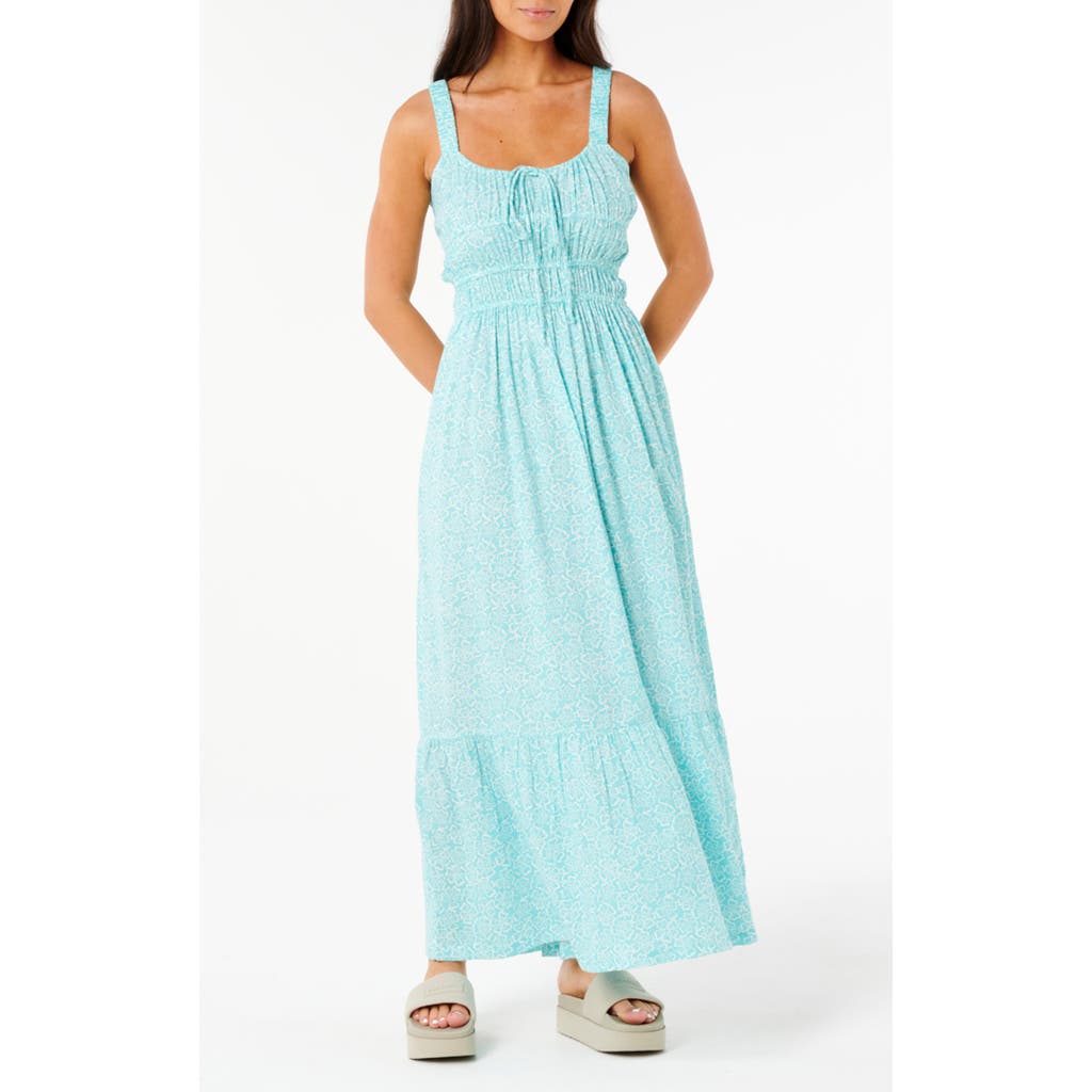 Rip Curl Neon Isles Tiered Maxi Dress