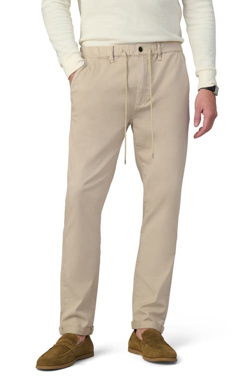 Joe's The Laird Slim Fit Drawstring Waist Pants In Neutral