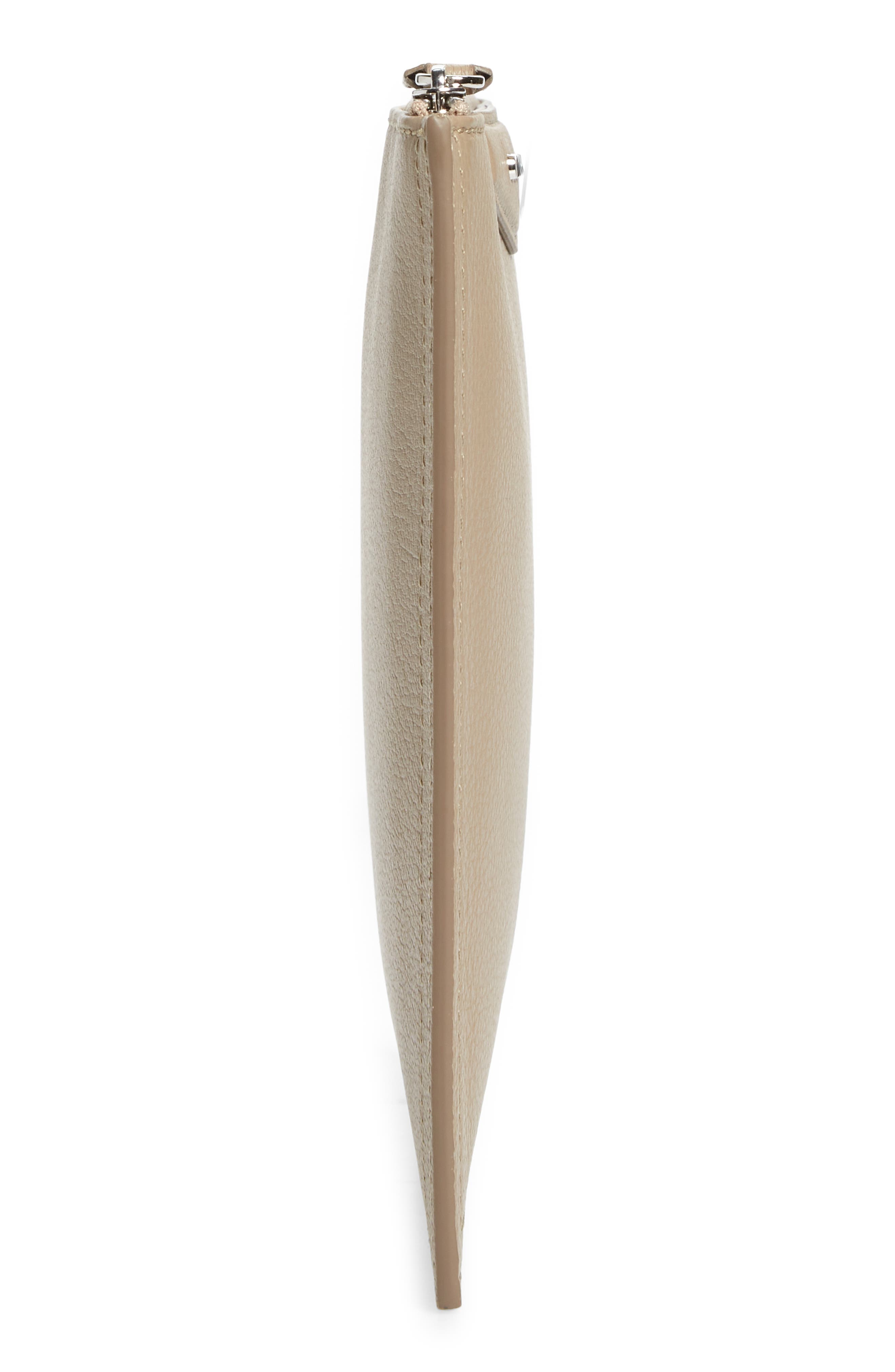 Medium Antigona Leather Pouch, Alternate, color, DUNE