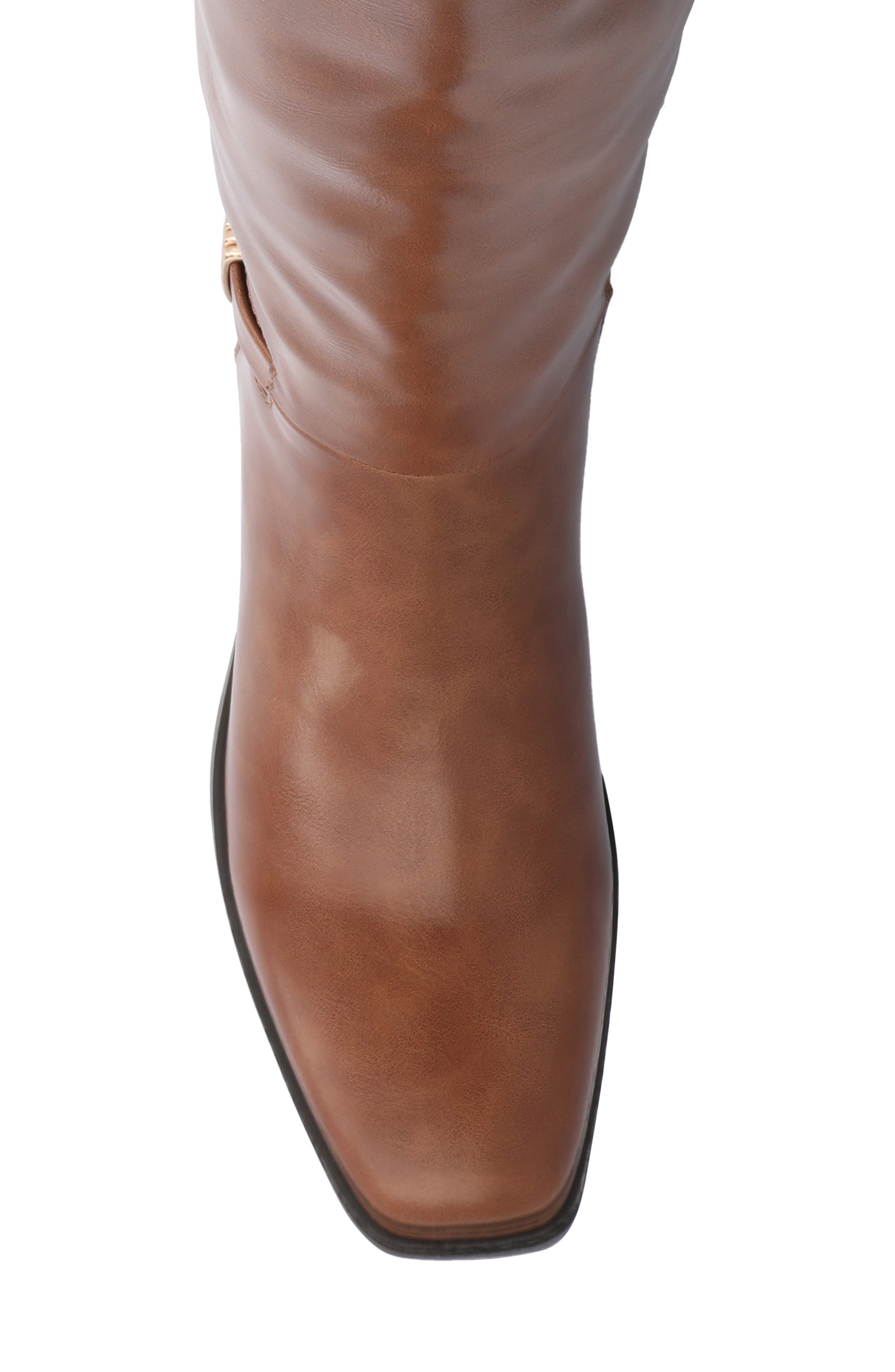 Journee Collection Londyn Boot, Alternate, color, Cognac