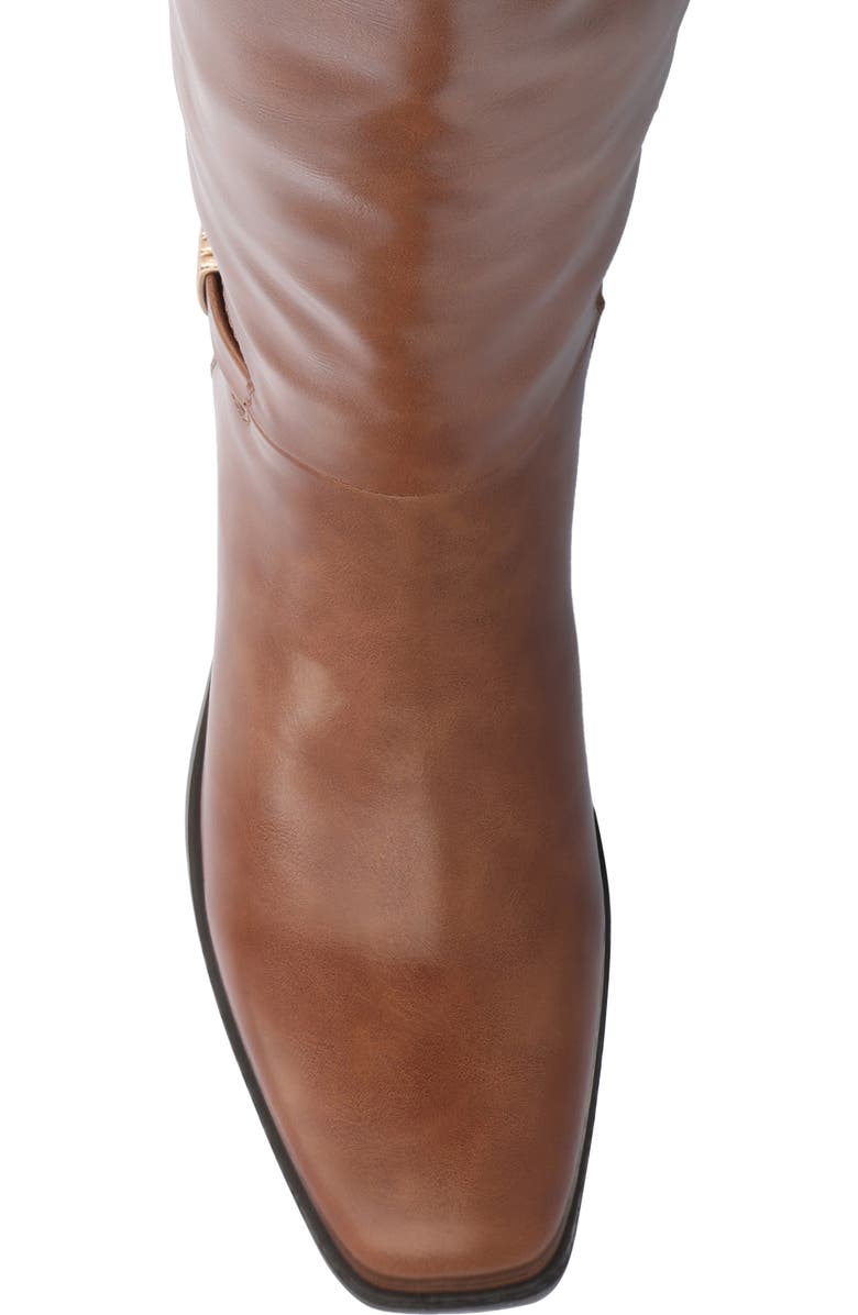Journee Collection Londyn Boot, Alternate, color, Cognac