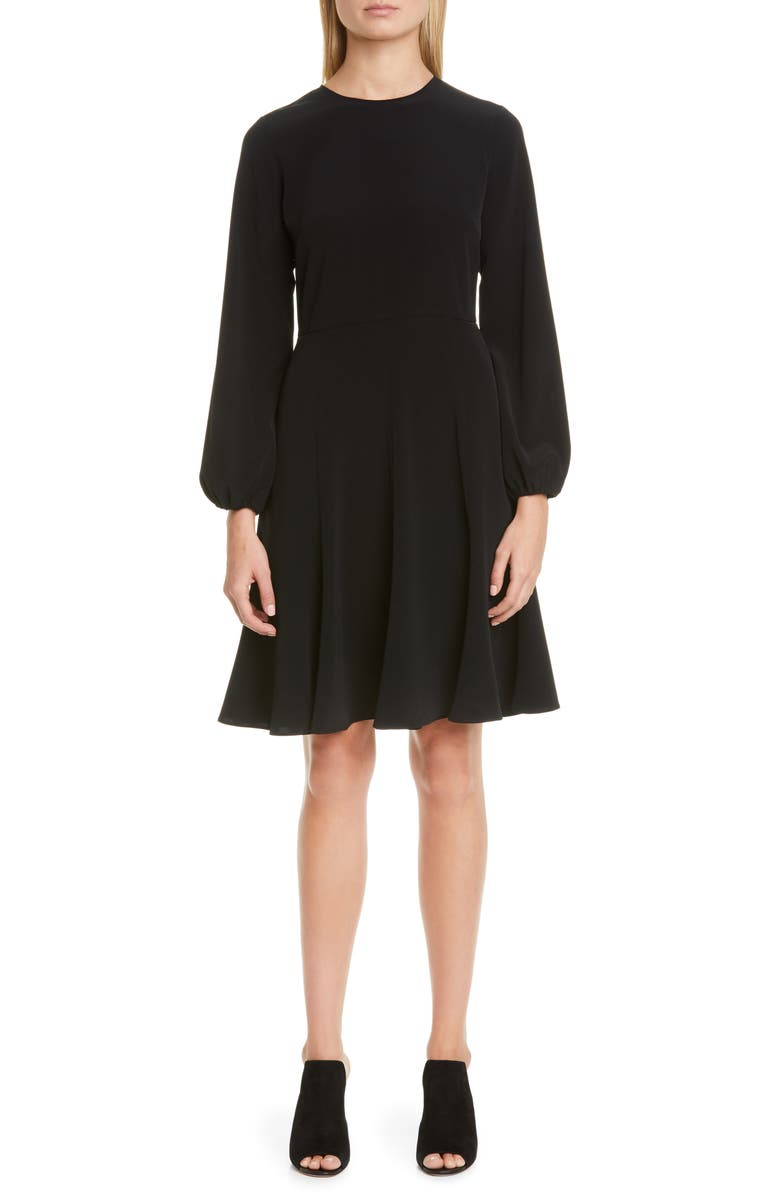 CO Blouson Long Sleeve A-Line Dress, Main, color,