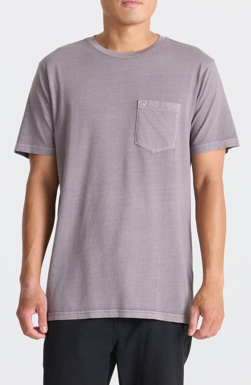 Roark Made To Fade Pocket T-shirt In Gray