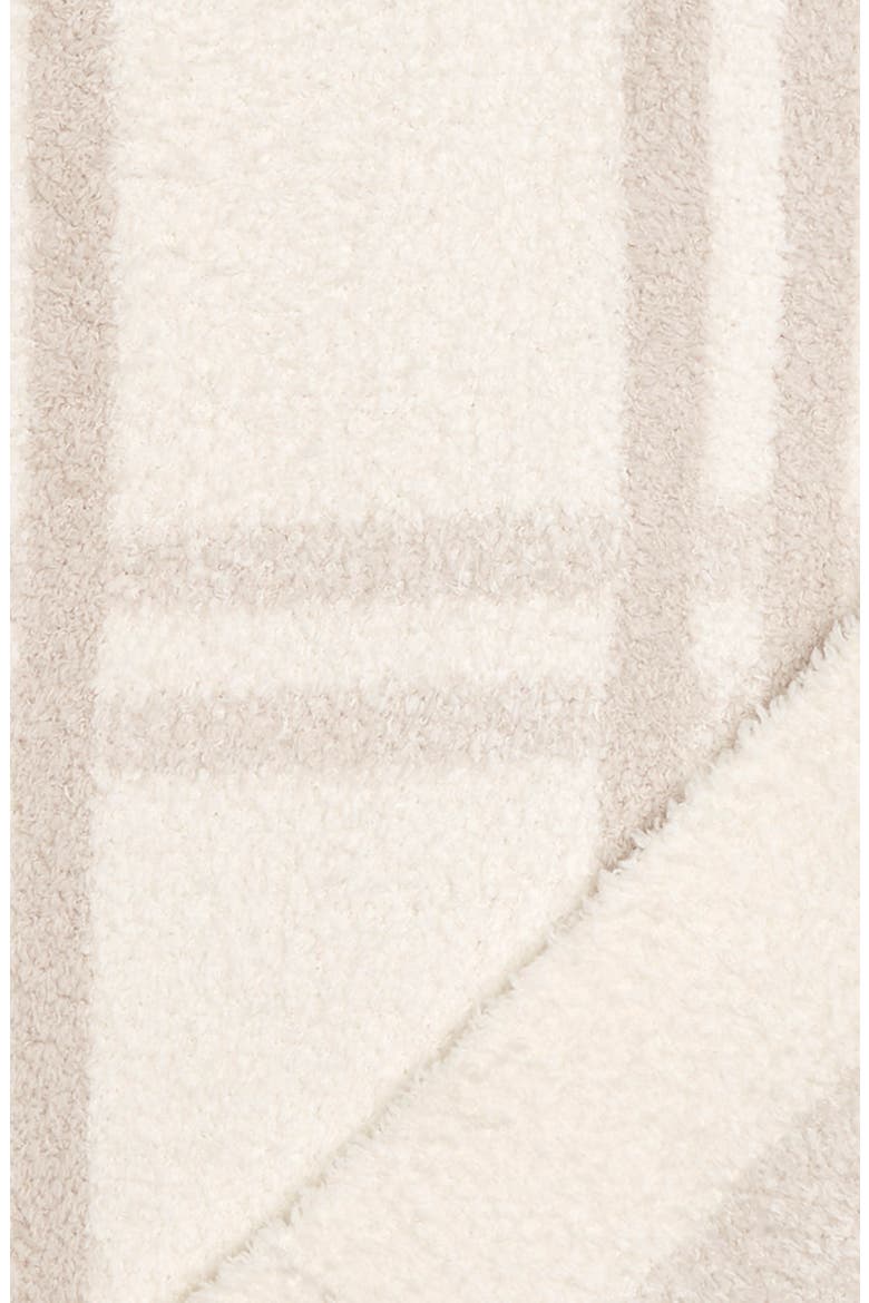 CozyChic™ Plaid Throw Blanket, Alternate, color, CREAM/ STONE