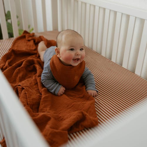 Parker Baby Co. Swaddle Set In Clay