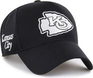 '47 Men's '47 Black Kansas City Chiefs Foundation Offside Adjustable Hat