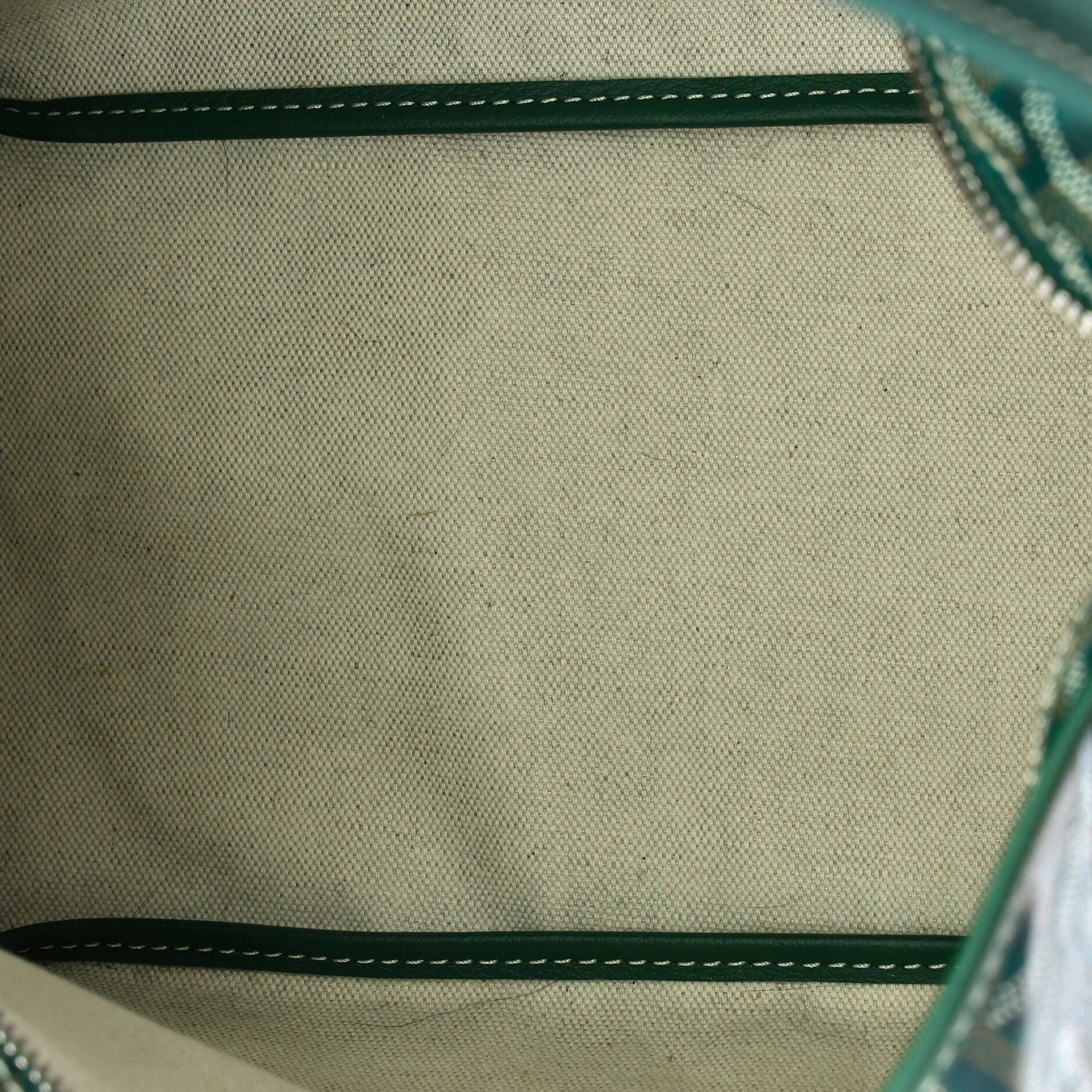 Pre-Owned Goyard Boheme Hobo Coated Canvas, Alternate, color, Green