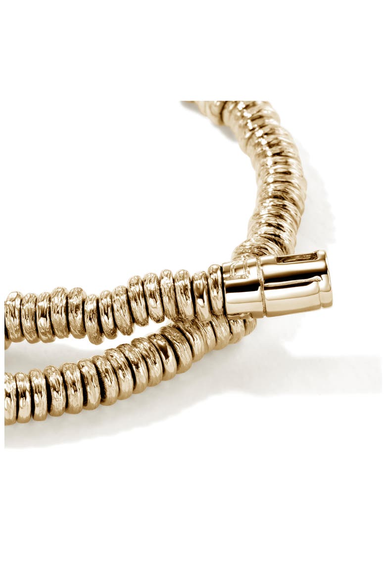 Heishi Bracelet, Gold, Alternate, color, GOLD